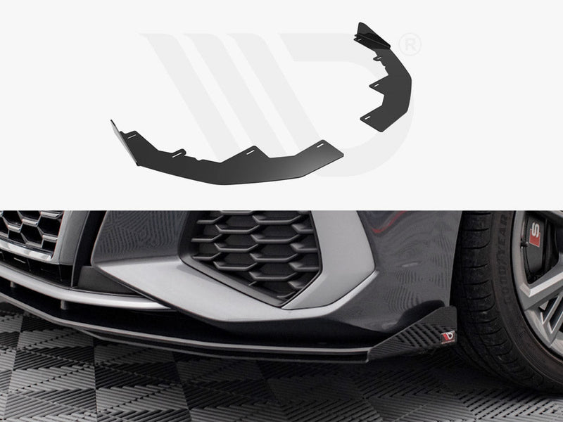 Maxton Design - FRONT FLAPS AUDI S3 / A3 S-LINE 8Y