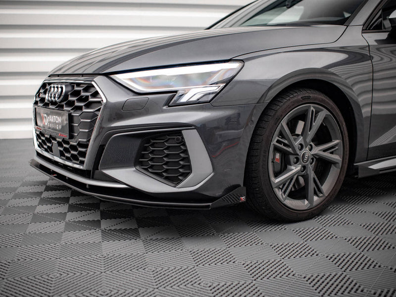 Maxton Design - FRONT FLAPS AUDI S3 / A3 S-LINE 8Y