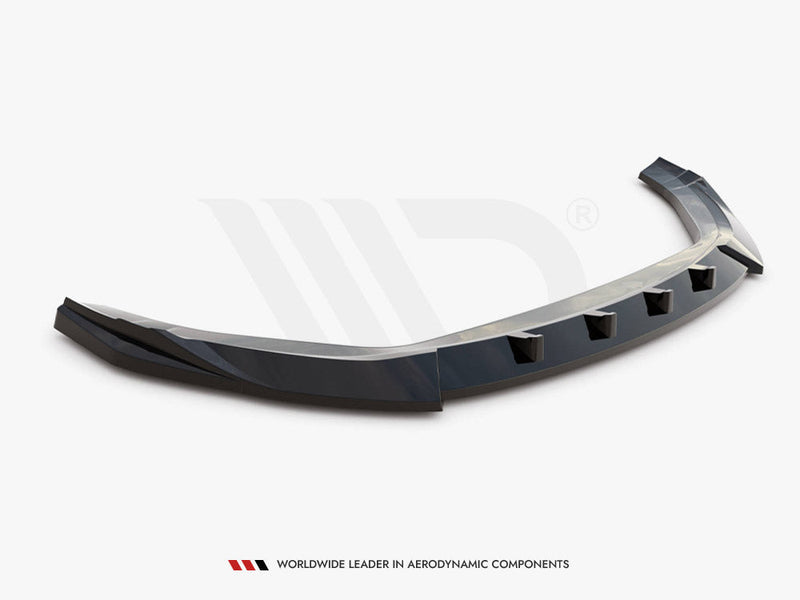 Maxton Design - FRONT SPLITTER V.2 HYUNDAI KONA N MK1