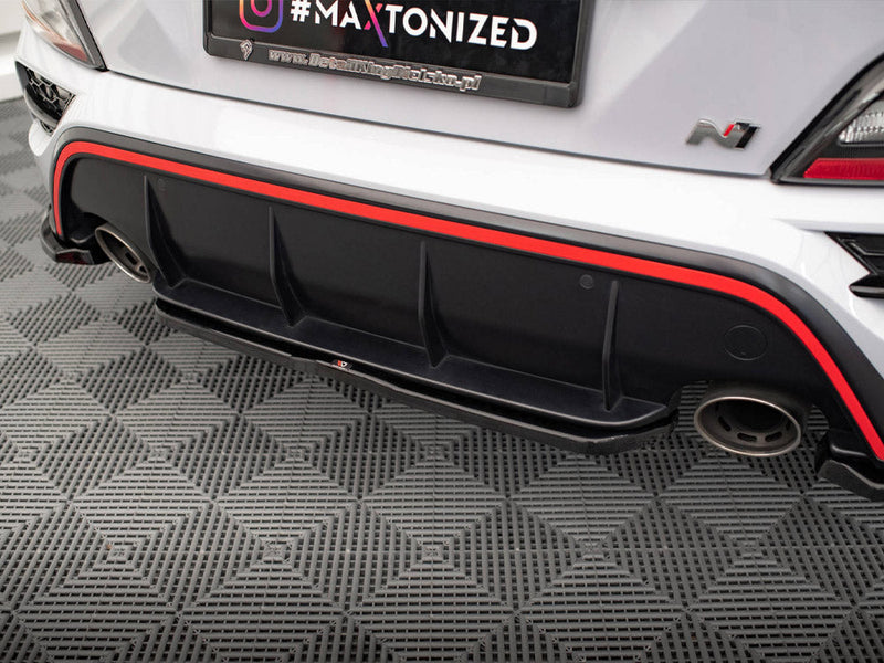 Maxton Design - CENTRAL REAR SPLITTER HYUNDAI KONA N MK1