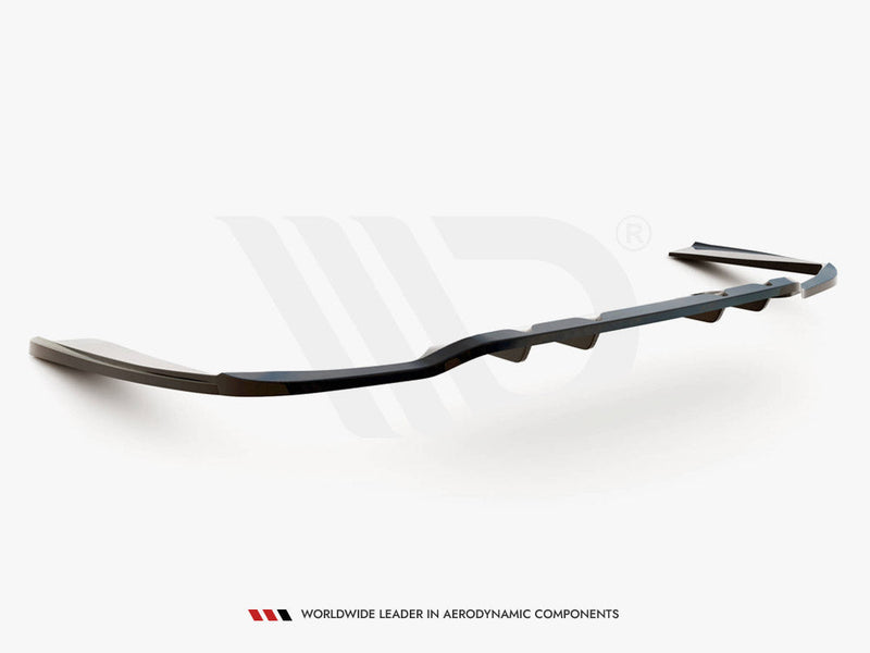 Maxton Design - CENTRAL REAR SPLITTER (VERTICAL BARS) MERCEDES C COUPE AMG-LINE C205 FACELIFT