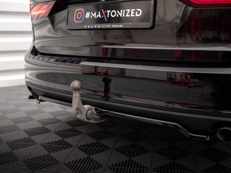 Maxton Design - CENTRAL REAR SPLITTER V.2 (VERTICAL BARS) VOLVO V90 MK2