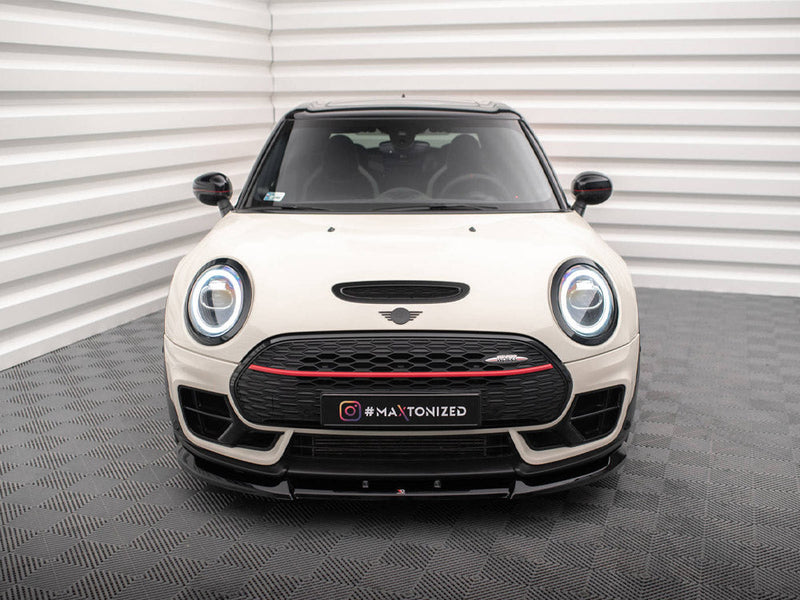 Maxton Design - FRONT SPLITTER V.1 MINI COOPER CLUBMAN JOHN COOPER WORKS F54 FACELIFT
