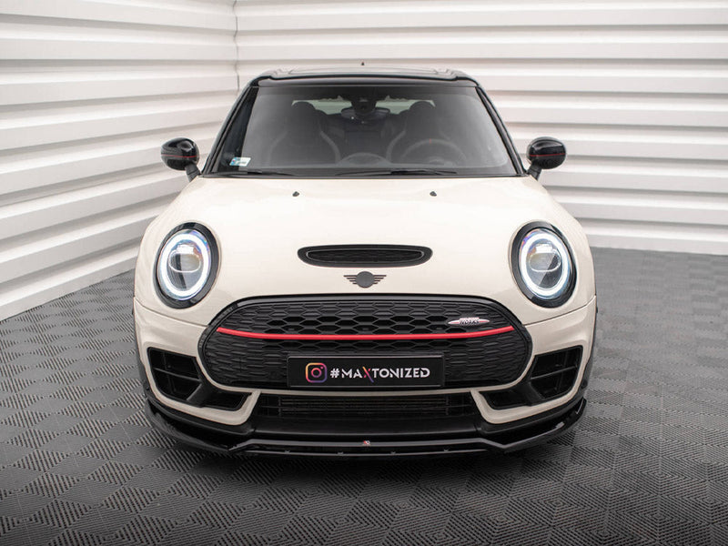 Maxton Design - FRONT SPLITTER V.2 MINI COOPER CLUBMAN JOHN COOPER WORKS F54 FACELIFT