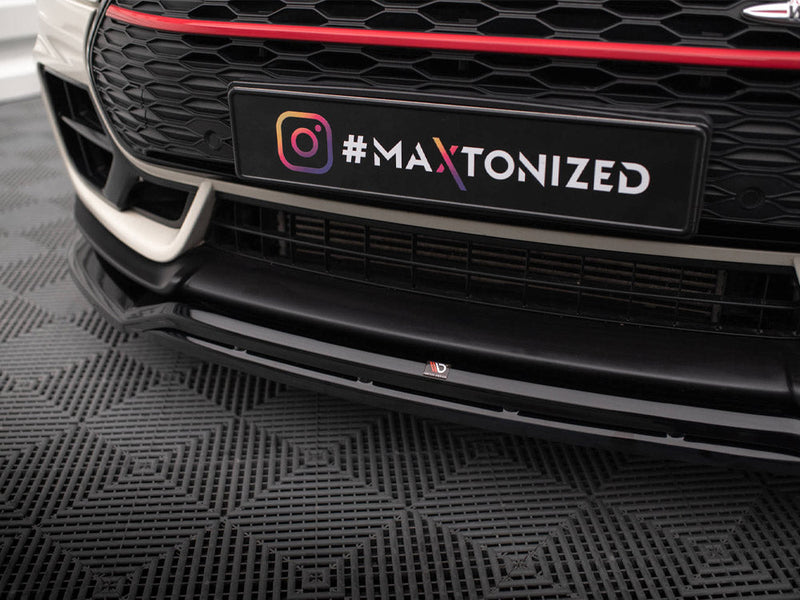 Maxton Design - FRONT SPLITTER V.2 MINI COOPER CLUBMAN JOHN COOPER WORKS F54 FACELIFT