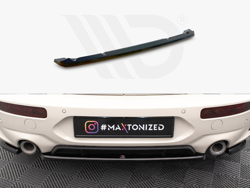 Maxton Design - CENTRAL REAR SPLITTER MINI COOPER CLUBMAN JOHN COOPER WORKS F54 FACELIFT