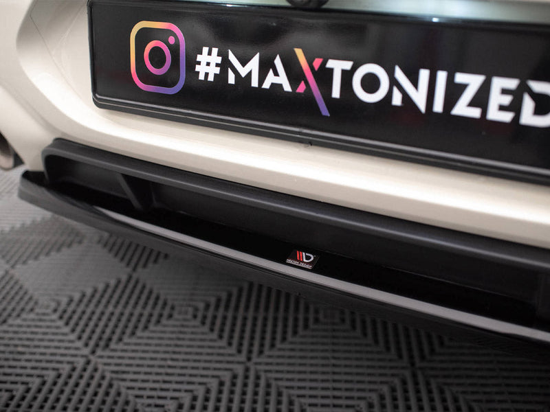 Maxton Design - CENTRAL REAR SPLITTER MINI COOPER CLUBMAN JOHN COOPER WORKS F54 FACELIFT