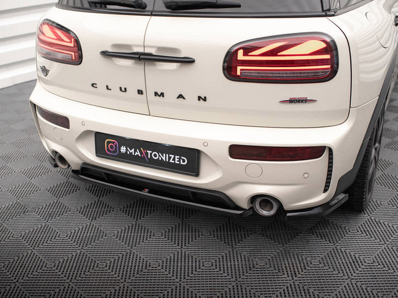 Maxton Design - CENTRAL REAR SPLITTER MINI COOPER CLUBMAN JOHN COOPER WORKS F54 FACELIFT