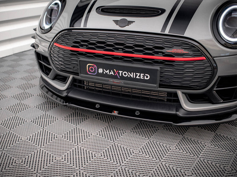 Maxton Design - FRONT SPLITTER V.2 MINI COOPER CLUBMAN JOHN COOPER WORKS F54