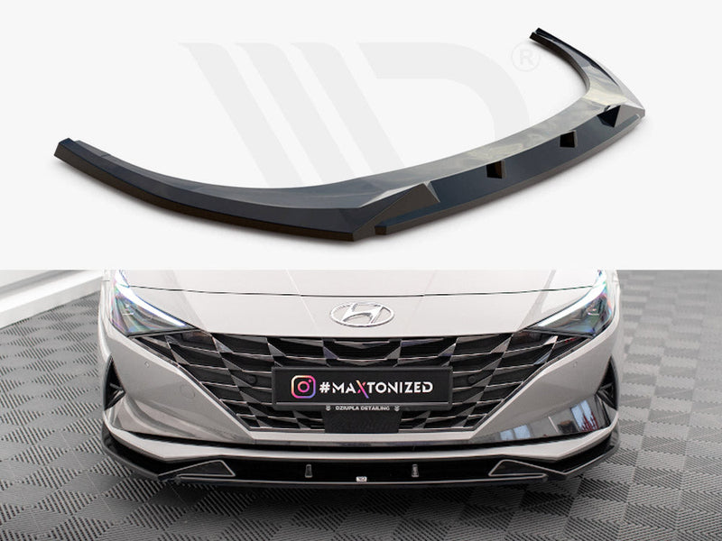 Maxton Design - FRONT SPLITTER HYUNDAI ELANTRA MK7