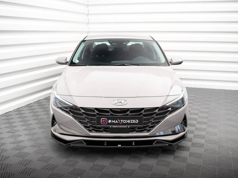 Maxton Design - FRONT SPLITTER HYUNDAI ELANTRA MK7