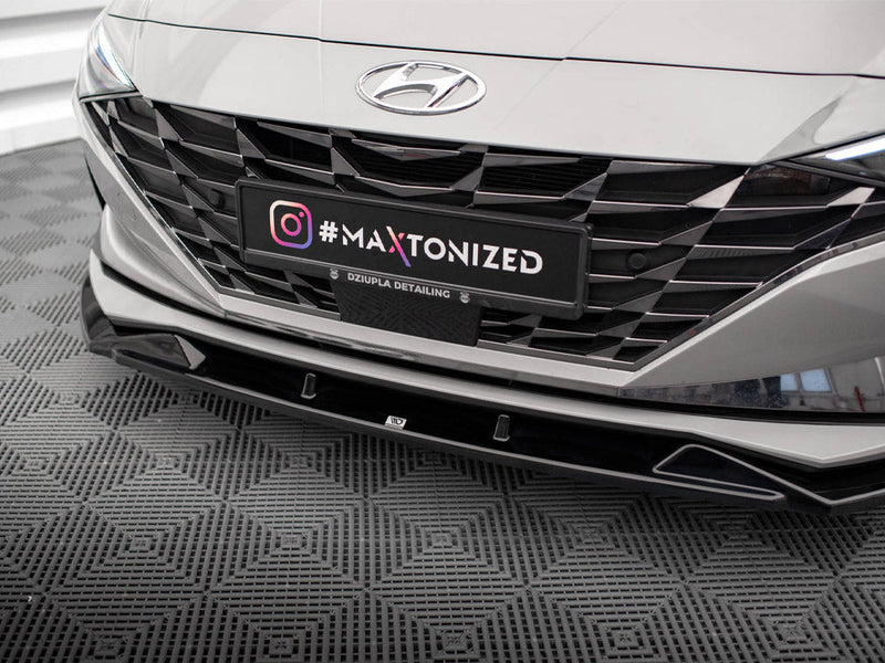 Maxton Design - FRONT SPLITTER HYUNDAI ELANTRA MK7