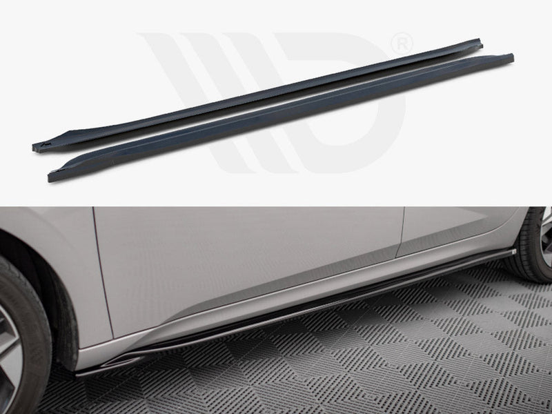 Maxton Design - SIDE SKIRTS DIFFUSERS HYUNDAI ELANTRA MK7