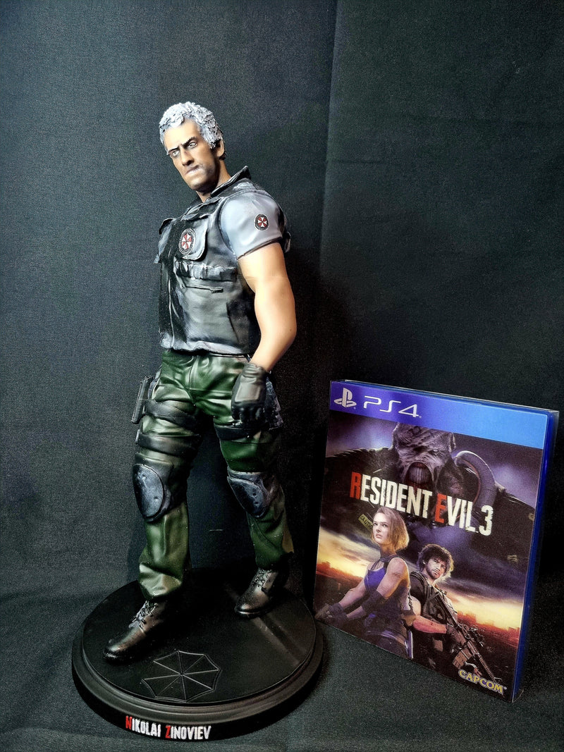 UBCS Nikolai Zinoviev 1/6 Resident Evil figure w/ base
