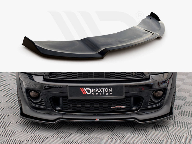 Maxton Design - FRONT SPLITTER V.2 MINI COOPER JOHN COOPER WORKS R56