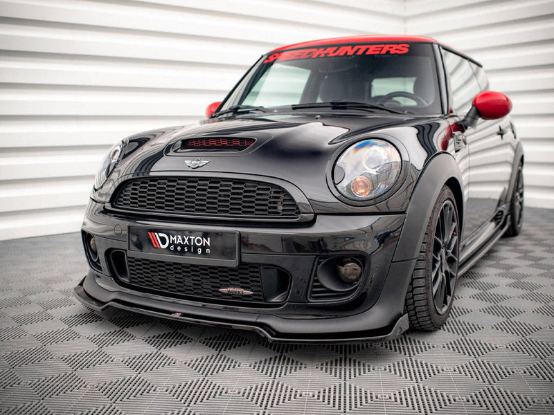 Maxton Design - FRONT SPLITTER V.2 MINI COOPER JOHN COOPER WORKS R56