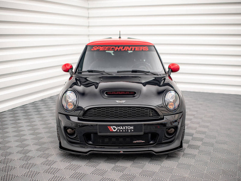 Maxton Design - FRONT SPLITTER V.2 MINI COOPER JOHN COOPER WORKS R56