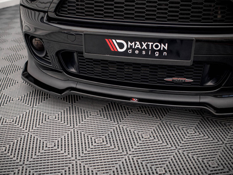 Maxton Design - FRONT SPLITTER V.2 MINI COOPER JOHN COOPER WORKS R56
