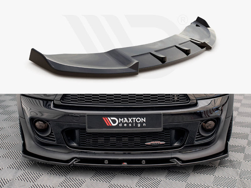 Maxton Design - FRONT SPLITTER V.3 MINI COOPER JOHN COOPER WORKS R56
