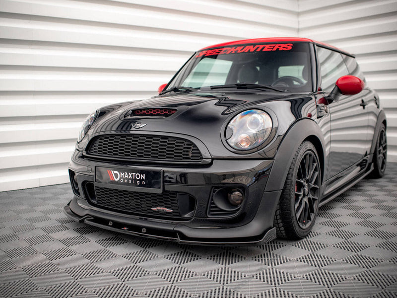 Maxton Design - FRONT SPLITTER V.3 MINI COOPER JOHN COOPER WORKS R56