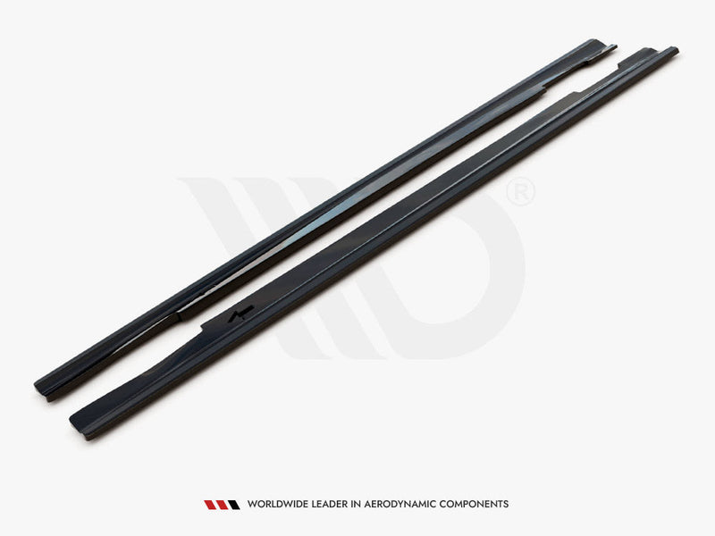 Maxton Design - SIDE SKIRTS DIFFUSERS MERCEDES-BENZ E63 AMG SEDAN W212 FACELIFT (2012-2014)