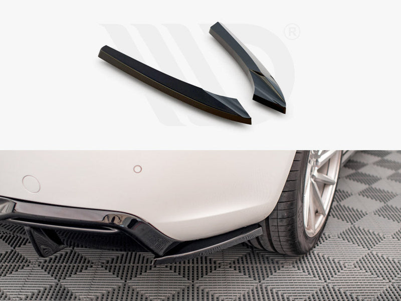 Maxton Design - REAR SIDE SPLITTERS AUDI A5 COUPE 8T FACELIFT