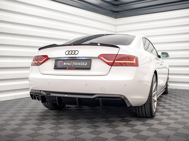 Maxton Design - REAR VALANCE AUDI A5 COUPE 8T FACELIFT