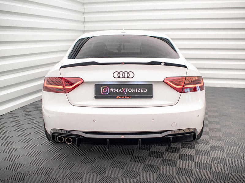 Maxton Design - REAR VALANCE AUDI A5 COUPE 8T FACELIFT