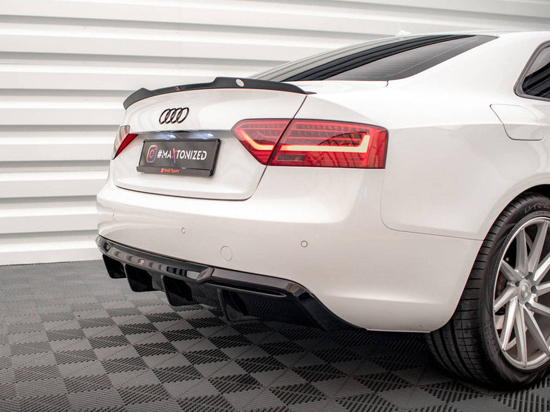 Maxton Design - REAR VALANCE AUDI A5 COUPE 8T FACELIFT
