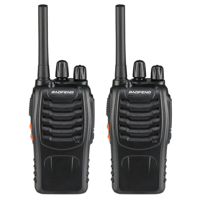 BF-88E 1500mAh Ultra-long Standby Walkie-talkie EU Standard Black