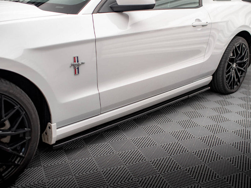 Maxton Design - SIDE SKIRTS DIFFUSERS FORD MUSTANG MK5 FACELIFT