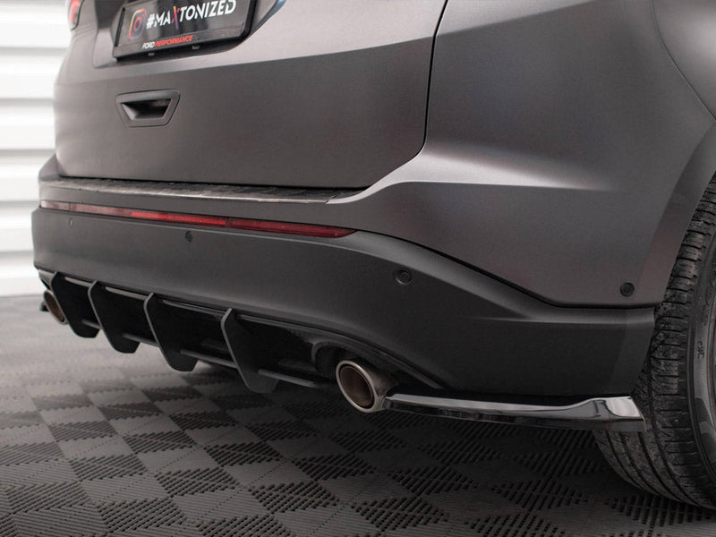 Maxton Design - REAR SIDE SPLITTERS V.1 FORD EDGE MK2