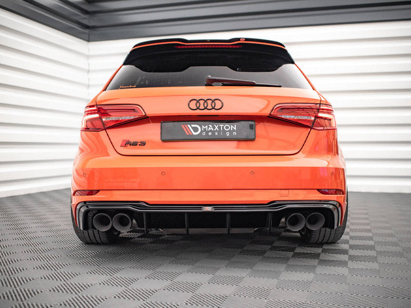 Maxton Design - Rear Valance + Milltek Sport Resonated Exhaust Audi RS3 Sportback 8V Facelift