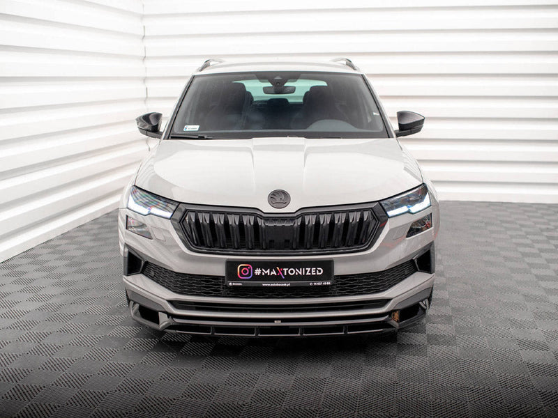 Maxton Design - FRONT SPLITTER SKODA KAROQ SPORTLINE MK1 FACELIFT