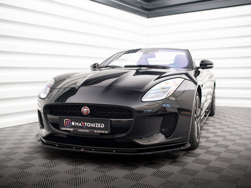 Maxton Design - FRONT SPLITTER V.1 JAGUAR F-TYPE MK1 FACELIFT