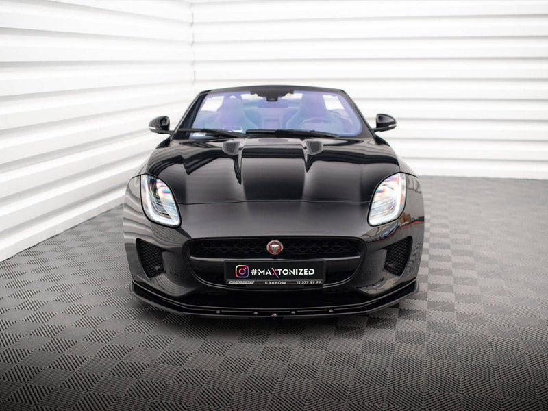 Maxton Design - FRONT SPLITTER V.1 JAGUAR F-TYPE MK1 FACELIFT