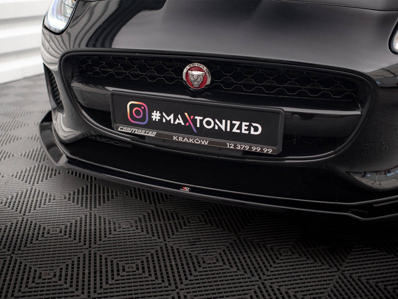 Maxton Design - FRONT SPLITTER V.2 JAGUAR F-TYPE MK1 FACELIFT