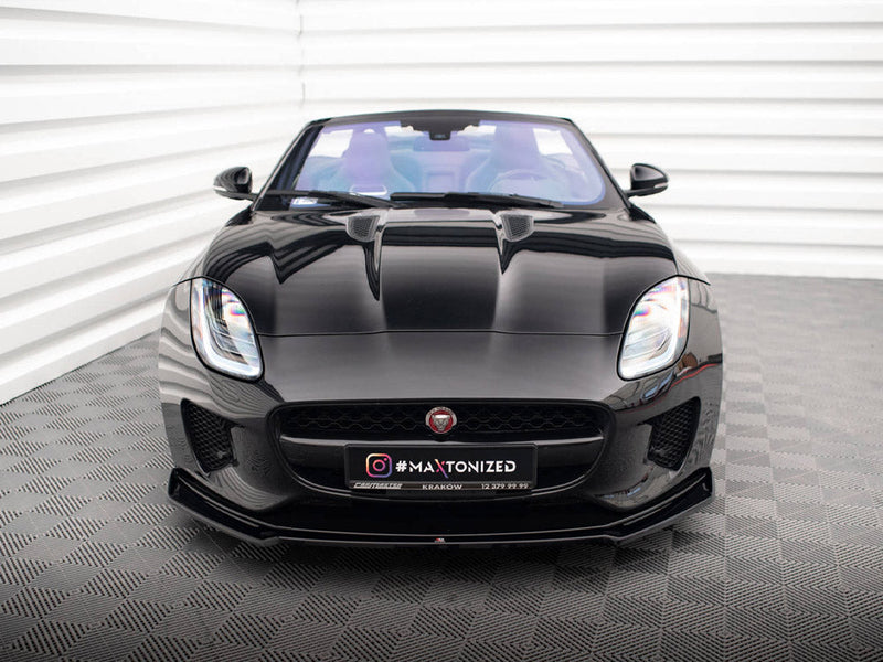 Maxton Design - FRONT SPLITTER V.2 JAGUAR F-TYPE MK1 FACELIFT