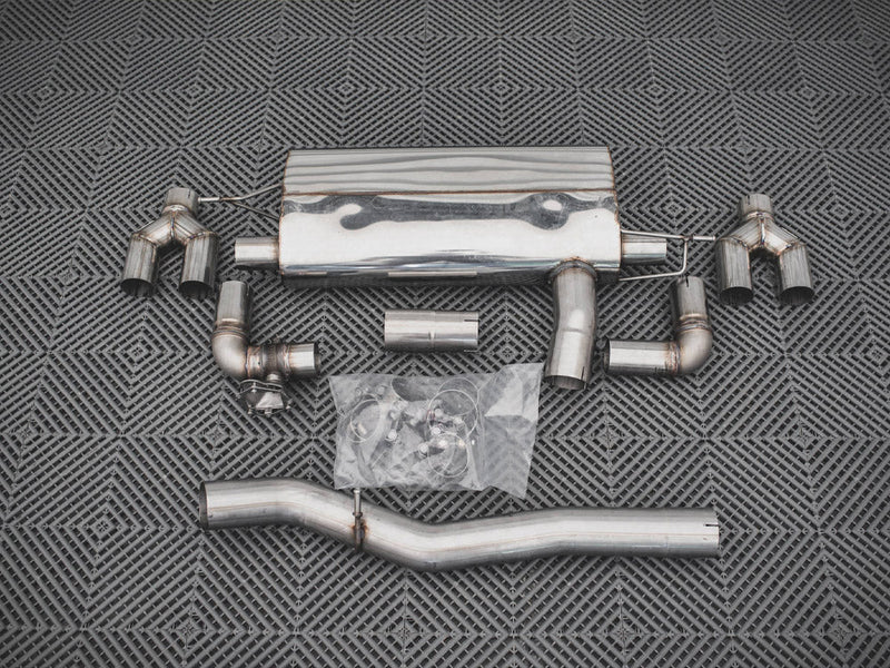 Maxton Design - Rear Valance V.3 + Milltek Sport Exhaust BMW 1 F40 M-Pack / M135i