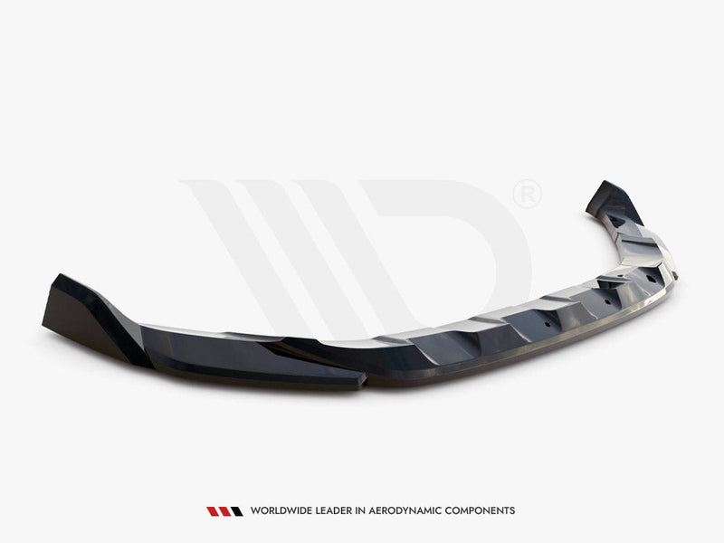 Maxton Design - FRONT SPLITTER V.2 VOLKSWAGEN T-ROC R MK1 FACELIFT (2021-)