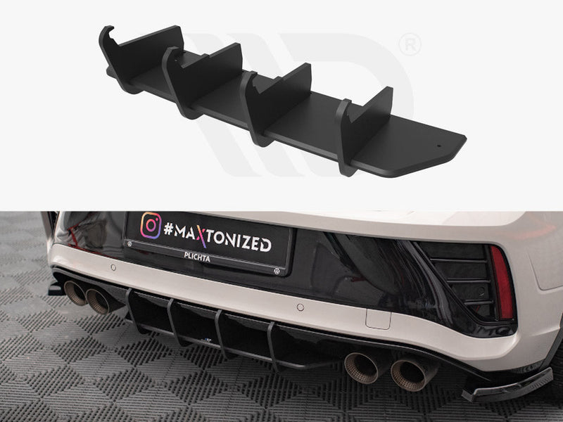 Maxton Design - STREET PRO REAR DIFFUSER VOLKSWAGEN T-ROC R MK1 FACELIFT