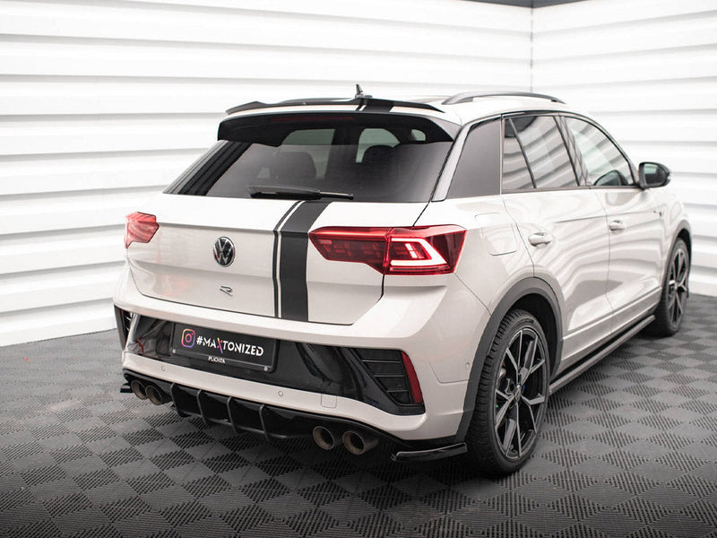 Maxton Design - STREET PRO REAR DIFFUSER VOLKSWAGEN T-ROC R MK1 FACELIFT