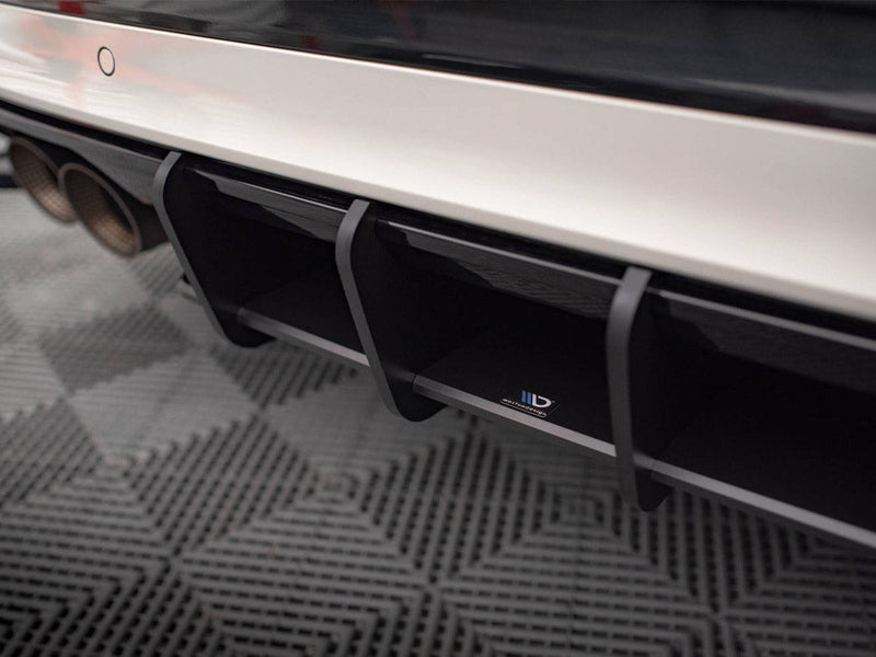 Maxton Design - STREET PRO REAR DIFFUSER VOLKSWAGEN T-ROC R MK1 FACELIFT