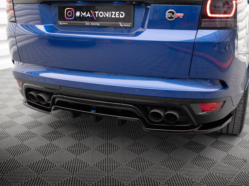 Maxton Design - REAR SPLITTER (VERTICAL BARS) LAND ROVER RANGE ROVER SPORT SVR MK2
