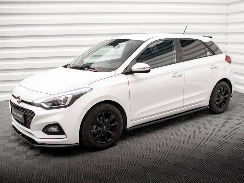 Maxton Design - SIDE SKIRTS DIFFUSERS HYUNDAI I20 MK2 FACELIFT