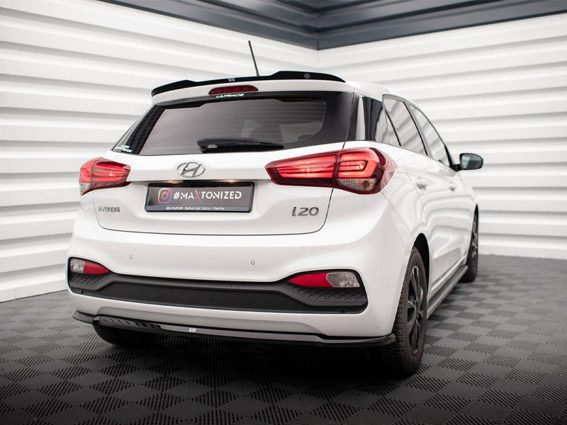 Maxton Design - CENTRAL REAR SPLITTER HYUNDAI I20 MK2 FACELIFT