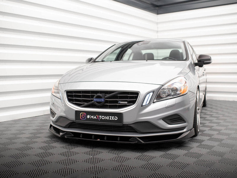 Maxton Design - FRONT SPLITTER FRONT SPLITTER V.1 VOLVO S60 R-DESIGN MK2