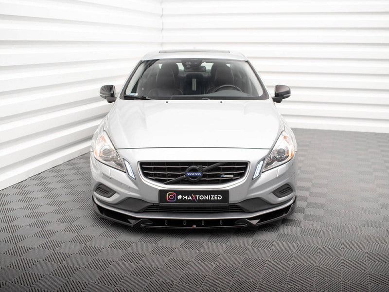 Maxton Design - FRONT SPLITTER FRONT SPLITTER V.1 VOLVO S60 R-DESIGN MK2