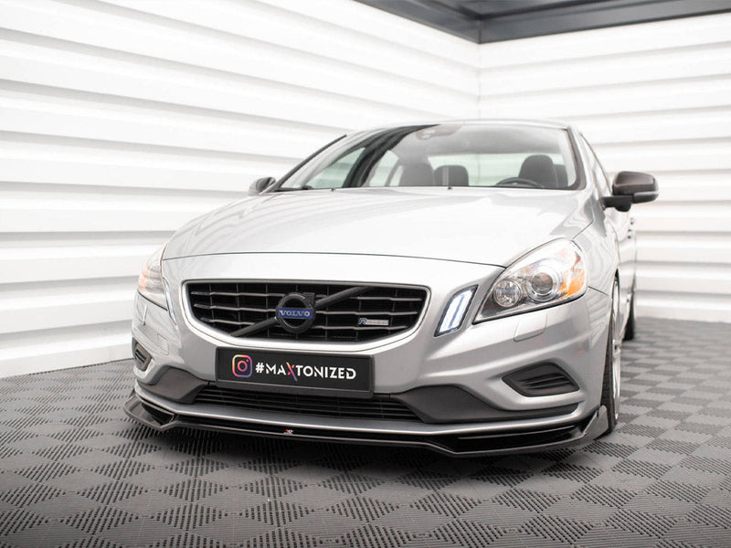 Maxton Design - FRONT SPLITTER FRONT SPLITTER V.2 VOLVO S60 R-DESIGN MK2