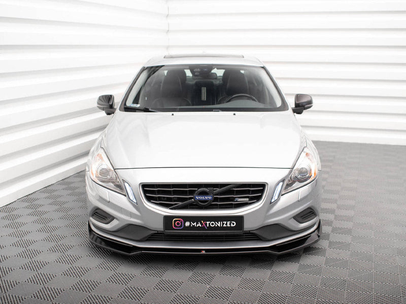 Maxton Design - FRONT SPLITTER FRONT SPLITTER V.2 VOLVO S60 R-DESIGN MK2